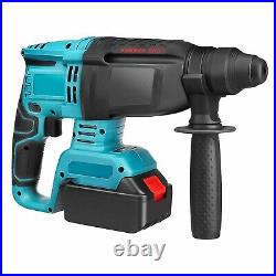 Cordless hammer drill 18V 1400 rpm brushless copper motor 4 modes for drilling