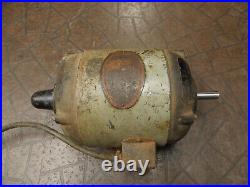 Delta Repulsion Start Electric Motor 3/4 HP 1750rpm 110volt Dual Shaft Works 1ph