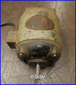 Delta Repulsion Start Electric Motor 3/4 HP 1750rpm 110volt Dual Shaft Works 1ph