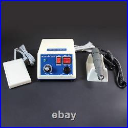 Dental Electric Micromotor Polisher 35K RPM MARATHON Handpiece+10Drills Dentist