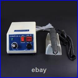 Dental Electric Micromotor Polisher 35K RPM MARATHON Handpiece+10Drills Dentist