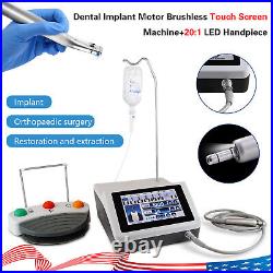 Dental Implant Motor Brushless Surgical Machine Drill Motor with 201 Handpiece