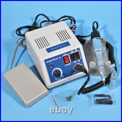 Dental Lab MARATHON 35K Rpm Handpiece Electric Micro motor+10Drills Burs HP2.35