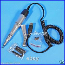 Dental Lab MARATHON 35k Rpm Handpiece Electric Micro motor + 10Drills Burs HP