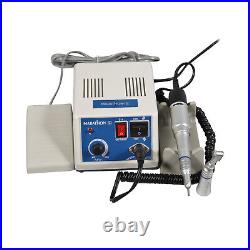 Dental Lab MARATHON Polisher 35K RPM Electric Motor Handpiece With 10Drills Burs