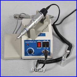 Dental Lab Marathon 35K RPM Handpiece Electric Micro motor+10 Drills Burs N3