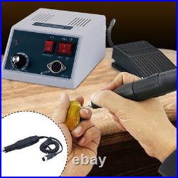 Dental Lab Marathon 35k Rpm Handpiece Electric Micromotor Polisher+10 Drill Bur