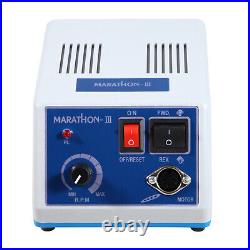 Dental Lab Marathon 35k rpm Electric Micro motor Polishing Burs Drill Handpiece