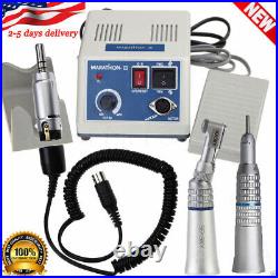 Dental Lab Marathon 35k rpm Electric Micro motor Polishing Drill Handpiece/Burs