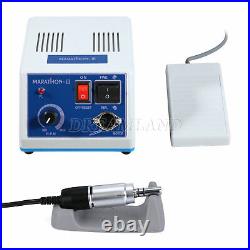 Dental Lab Marathon Electric Micromotor 35K RPM /Low Speed Handpiece /Drills LIZ