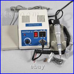 Dental Lab Marathon Micromotor Straight Handpiece/Contra Angle Polisher +10Burs