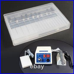 Dental Lab Micromotor Marathon Polisher Machine&35K RPM Handpiece&10x Drill Burs