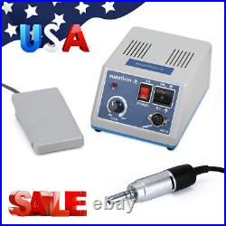 Dental Marathon Lab Electric Micromotor 35K RPM / Low Handpiece Drill Burs Cups