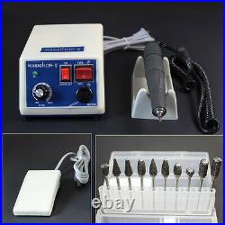 Dental Micro motor Marathon Polisher Machine+35000 RPM Handpiece+10x Drills Burs