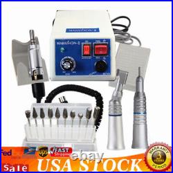 Dental Micro motor Marathon Polisher Machine +35K RPM Handpiece & 10 Drills Burs