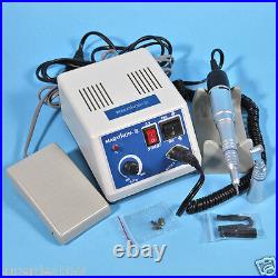 Dental Micro motor Marathon Polisher Machine +35K RPM Handpiece +10x Drills NEW