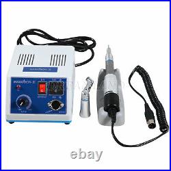 Dentist Lab MARATHON Handpiece 35K RPM Electric Micromotor Polisher 10 Bur Drill