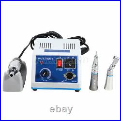 Dentist Lab MARATHON Handpiece 35K RPM Electric Micromotor Polisher 10 Bur Drill