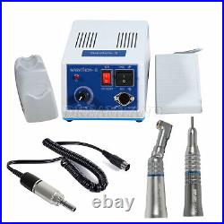 Dentist Lab MARATHON Handpiece 35K RPM Electric Micromotor Polisher 10 Bur Drill