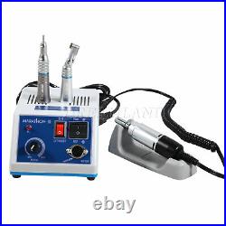 Dentist Lab MARATHON Handpiece 35K RPM Electric Micromotor Polisher 10 Bur Drill