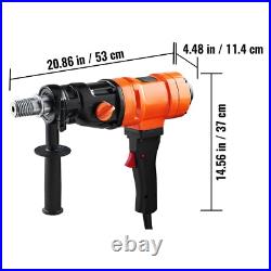 Diamond Core Drill Machine Handheld Concrete Core Drill Rig 4in Bit 1500W