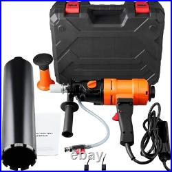 Diamond Core Drill Machine Handheld Concrete Core Drill Rig 4in Bit 1500W