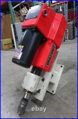 DrillUnit DUSDW-908 3.14in Stroke 900 RPM Tapping Unit 0.53 HP TEQ Motor 200V