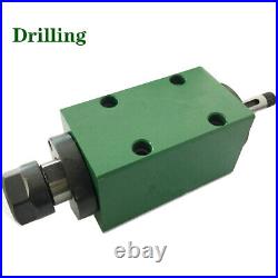 ER16 Drilling Spindle Motor 3000rpm 1HP Belt Spindle Milling 4 Bearings Cutting