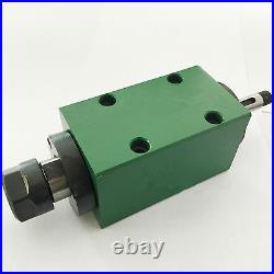 ER16 Spindle Unit Mechanical Power Head 3000rpm 4Bearing CNC Drilling Milling