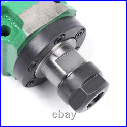 ER20 5000-6000RPM Power Head Spindle Waterproof For Boring/Milling/Drilling Tool