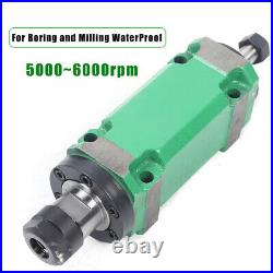 ER20 Power Head Spindle 5000rpm-6000rpm Waterproof Boring/Milling/Drilling Tool