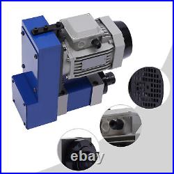 ER25 Power Head 750W Spindle 6600rpm for Boring/Cutting/Milling/Drilling Tool