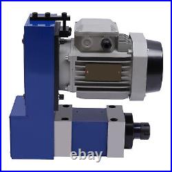 ER25 Power Head 750W Spindle 6600rpm for Boring Cutting Milling Drilling Tool