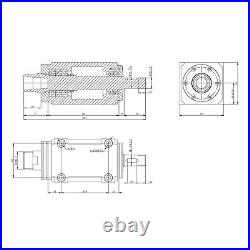 ER32 3000 Rpm CNC Drilling Power Head Tool Milling Spindle Unit Waterproof USA