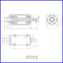 ER32 Drilling Power Head CNC Spindle Unit Motor Head Boring Milling Machine