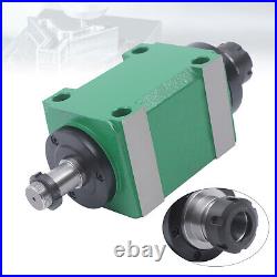 ER32 Power Head Spindle Head High Speed 3000rpm CNC Drilling Machine Tool Green