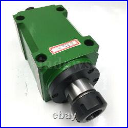 ER32 Spindle Motor Drilling Milling Boring Power Head 3000-8000rpm CNC Machine
