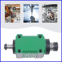 ER32 Spindle Unit Mechanical Power Head 6000 Rpm 4Bearing CNC Drilling Milling