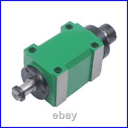 ER32 Spindle Unit Power Head Durable For Drilling Boring Tapping Milling 6000rpm