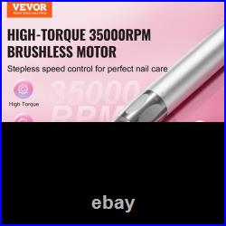 Electric Cordless Nail Drill with High-Torque 35000RPM Brushless Motor Recharg