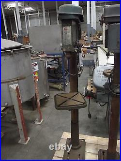 Enco 125-2170 Drill Press with 5/8 Chuck. Dayton 1/2HP Motor, 1725RPM, 115/230V