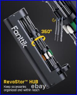 F2 Master Mini Cordless Rotary Tool Kit 4V, Neopulse Motor, 5 Variable Speed, 25