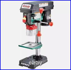 Grizzly Industrial Benchtop Drill Press 1700 RPM 5-Speed 1/3 HP Variable Speed