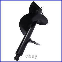 Hand Push 63CC 4HP Gas Powered Post Hole Digger Earth Auger Borer Bits and Wheel