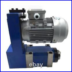 Induction motor driven drilling milling engraving MT3 powerhead 3000 rpm 370W
