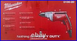 MILWAUKEE 0100-20 Magnum Corded Electric 1/4 Drill, 7Amp