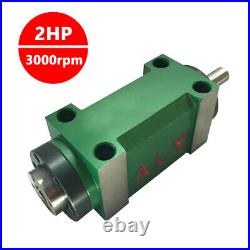 MT2 Power Head Spindle Motor 3000rpm Drilling Milling Tapping Spindle Unit CNC