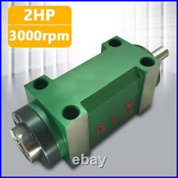 MT2 Power Head Spindle Unit Motor Lever 3000RPM for CNC Milling Drilling Machine