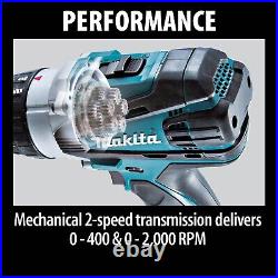 Makita (XPH03Z) 18V LXT Lithium Ion 1/2 Hammer Driver-Drill (Tool Only)