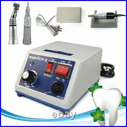 Marathon Dental Lab Micromotor Drill Polisher Machine N3+35K RPM Handpiece+10Bur